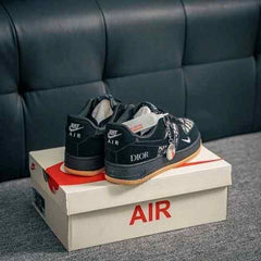 Nikee Airforce 1 Low Diorr Black 2381