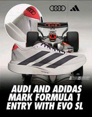 ADIZERO EVO SL WOVEN AUDI REVOLUT F1 TEAM 671