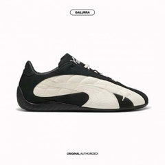 Pumaa Speedcat Plus Quilted Black Frosted Ivory 684