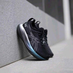 Asiccss Gel Nimbus 25 PLATINUM BLACK