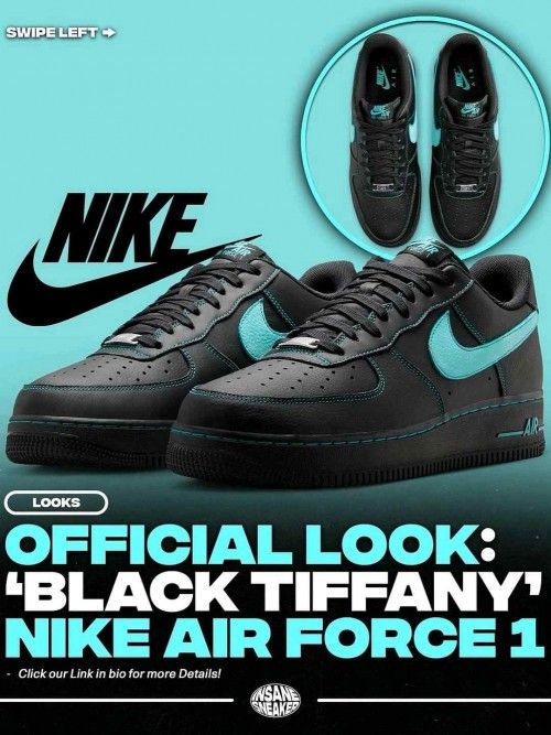 nikkee AirForce 1 Low Un-Tiffany