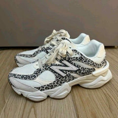 New Balancee 9060 Leopard White Brown 959