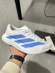 Adidaas adizero evo sl white blue fusion
