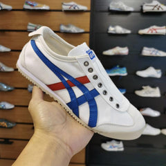 Onitsuk.a Tiger Mexico 66 Slipon White Blue Red