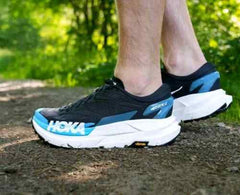 Hoka Mafate X Trail Runners Black Skyward Blue