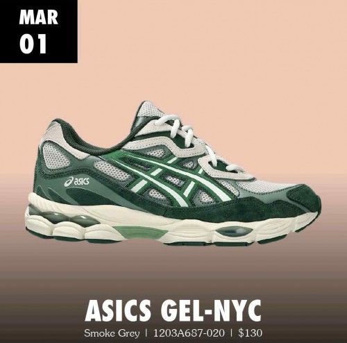 Asicss Gel-NYC Formal Garden Smoke grey