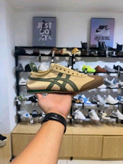 Onitsukaa Tigerr Mexico 66 Slip On Beige Grass Green 1251