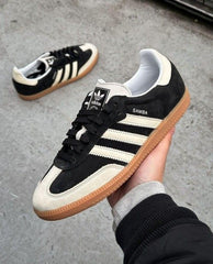 Adidass Samba Core Black Wonder White