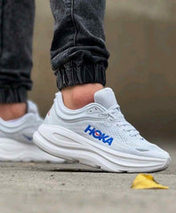 Hoka Bondi 9 White Cosmic Grey 1276
