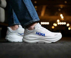 Hoka Bondi 9 White Cosmic Grey 1276