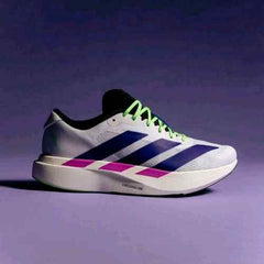 Aadidaass AdiZero Evo SL White Purple Lime Burst
