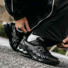 Asiccss GEL-KAYANO 14 BlackPure Silver
