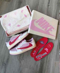 NiikeAir Jordan 1 Travis Scott Tropical Pink Semi UA Quality 761