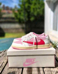 NiikeAir Jordan 1 Travis Scott Tropical Pink Semi UA Quality 761