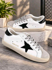 Golden Goose Super Star sneaker White leather Black Star Suede inserts 6208