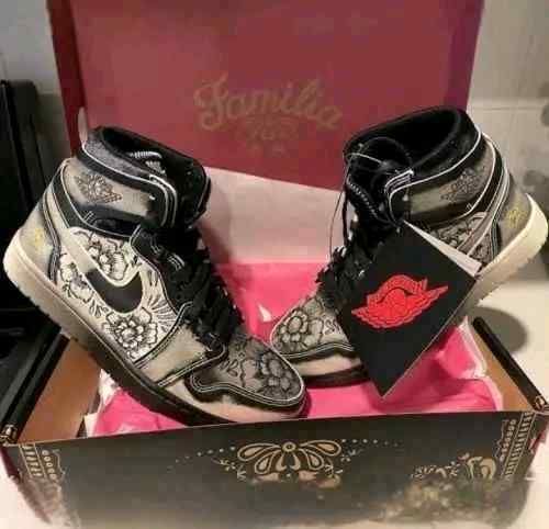 Nikkee Jordan Retro 1 High Zoom Air CMFT 2 Dia De Muertos with og box semi ua