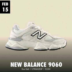 Neww Balancee 9060 Sea Salt Raincloud Black for her
