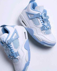 Nikee Air Jordan Retro 4 Forget Me Not Women s Semi UA for her