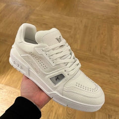 Louiss Vuitton Trainer Triple White 763