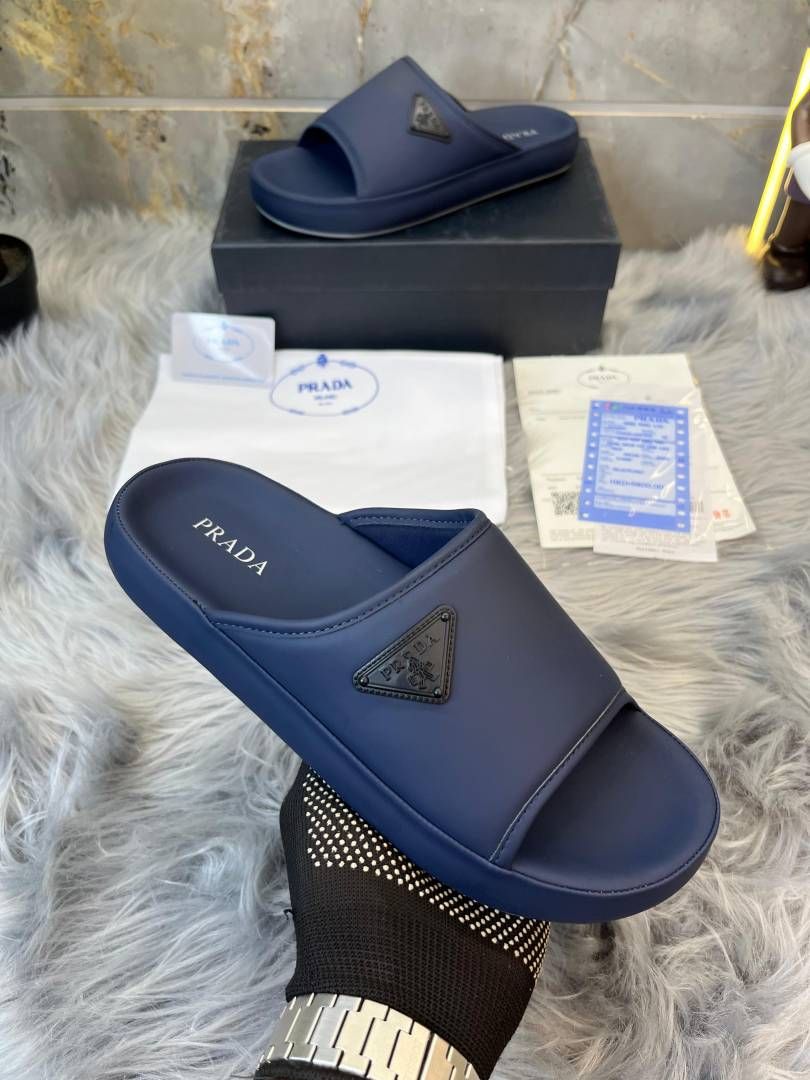 _Pradda_Milano Navy Blue Slides UA