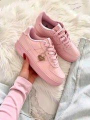 Nikee AirForce 1 Low Valentines Day Pink foam