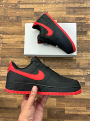 Nikee Airforce 1 Low 07 University Red Black 2624