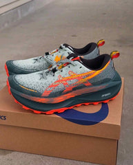 Asiccss Trabuco Max 4 Trail Cold Moss Nova Orange 6122