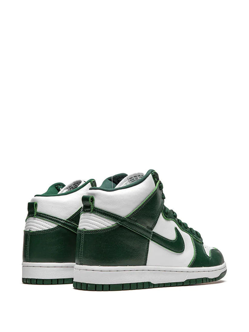 sb dunk high spartan green fix - 2