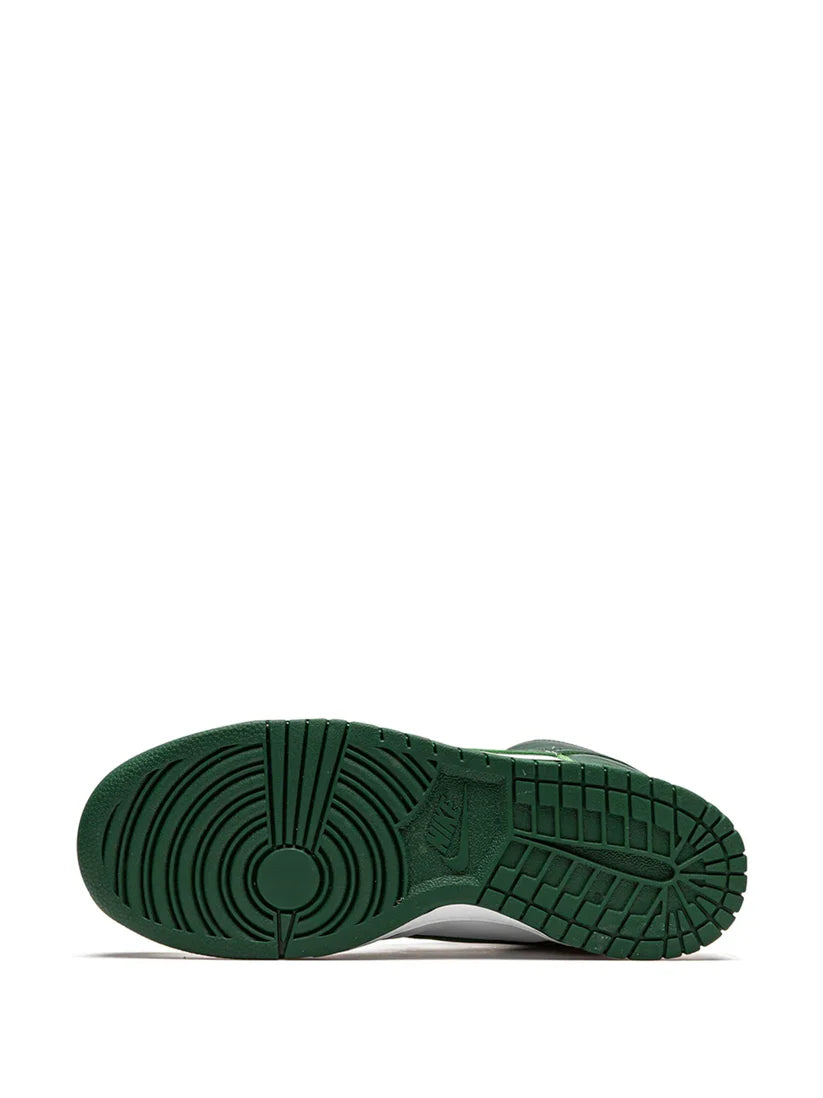 sb dunk high spartan green fix - 4