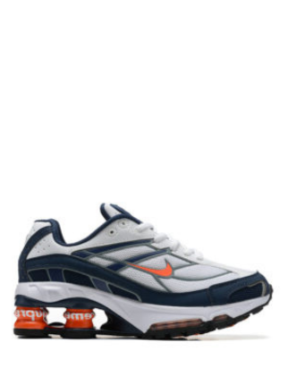 supreme X nikee R4 shox Navy red - 1